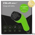 Qoltec Ładowarka do samochodu elektrycznego EV i hybryd z regulacją 2w1 Typ2 | 7kW | 230V | CEE 32A | Wi-Fi | Tuya | Smart life 