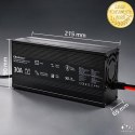 Qoltec Specjalistyczna ładowarka do akumulatora LiFePO4 12V | 30A | PF 0.9 | LED | Inteligentne ładowanie