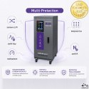 Qoltec Trójfazowy stabilizator napięcia AVR MULTIPROTECTION | 20kVA | Dokładność ± 3% | Serwomotor 3F | LCD | Expert Line