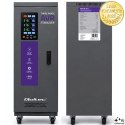 Qoltec Trójfazowy stabilizator napięcia AVR MULTIPROTECTION | 20kVA | Dokładność ± 3% | Serwomotor 3F | LCD | Expert Line