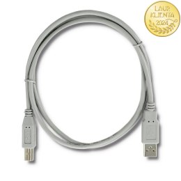Qoltec Kabel USB 2.0 A męski | B męski | 1m