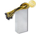 Qoltec Zasilacz PCI-E Smart 1600W | 80 Plus Gold - Data mining