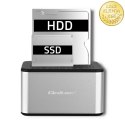 Qoltec Stacja dokująca dysków 2x HDD/SSD | 2.5"/3.5" SATA | USB 3.0 | Klonowanie